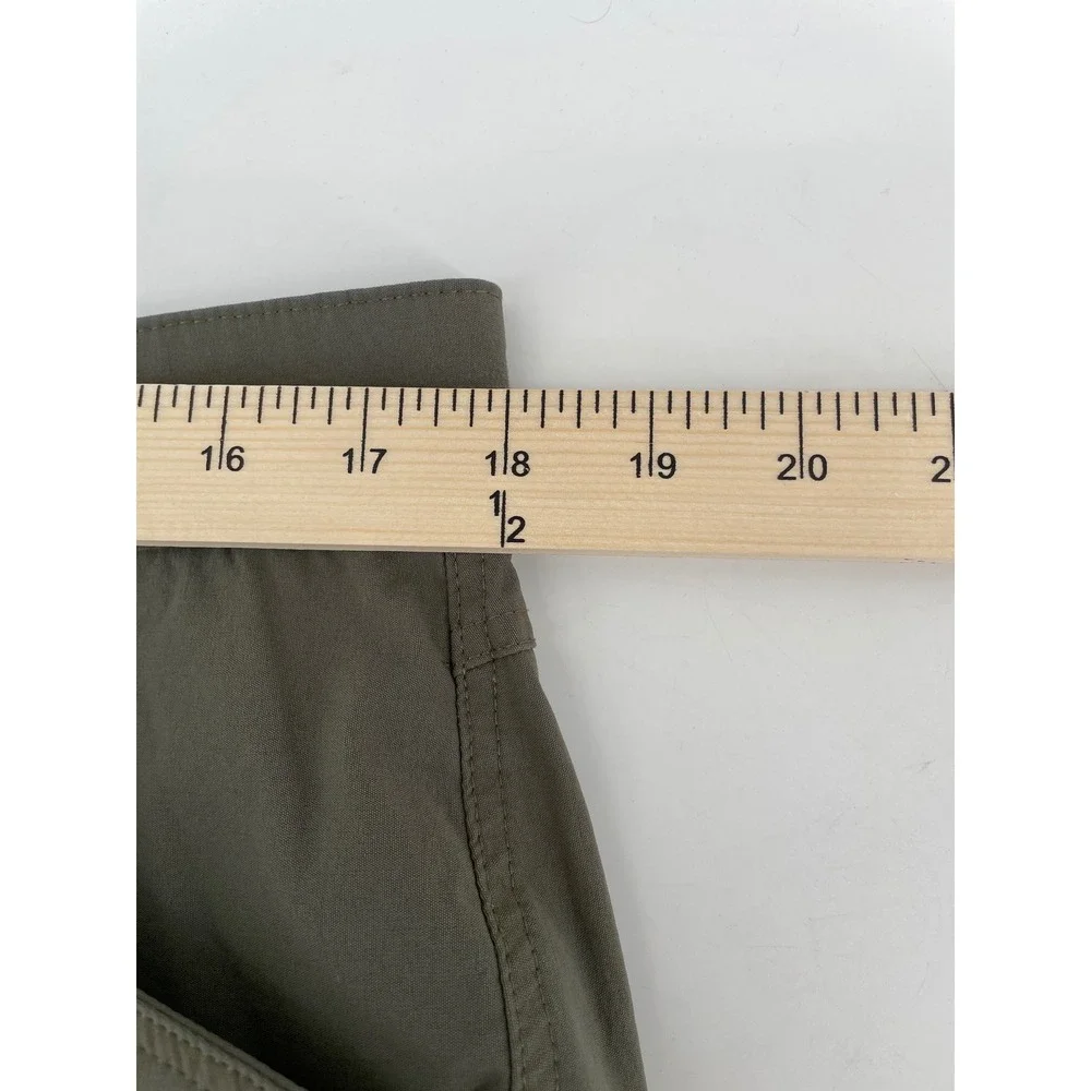 Orvis Tech Pants Mens 36X30 *36x28* Green Outdoor Hiking Water Repellent Stretch